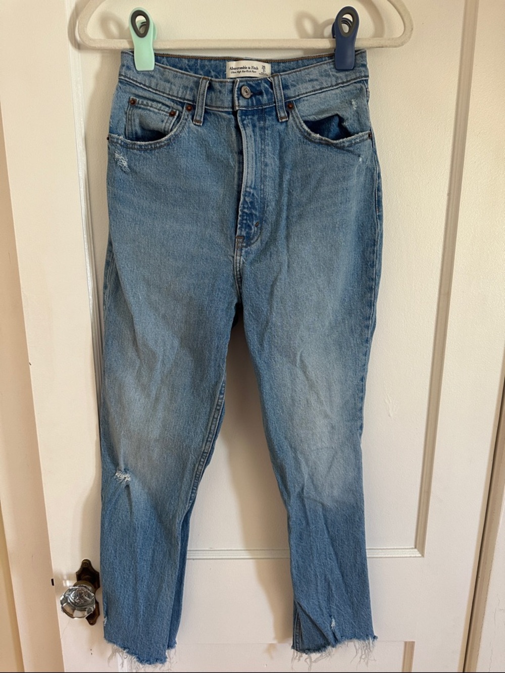 Abercrombie & Fitch Ultra High Rise Kick Flare Jeans